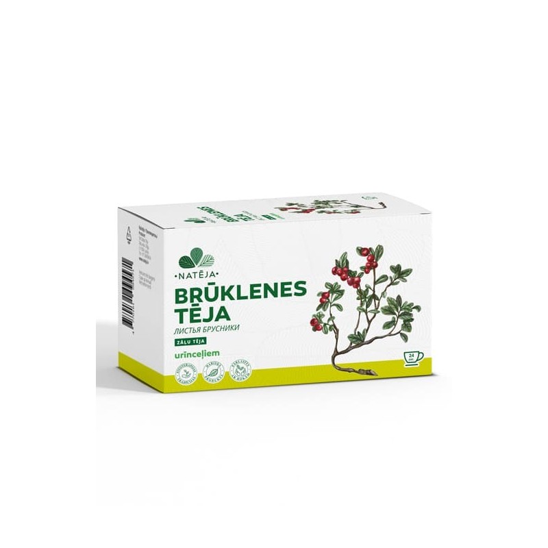 Brūklenes tēja Natēja, 24 gab.