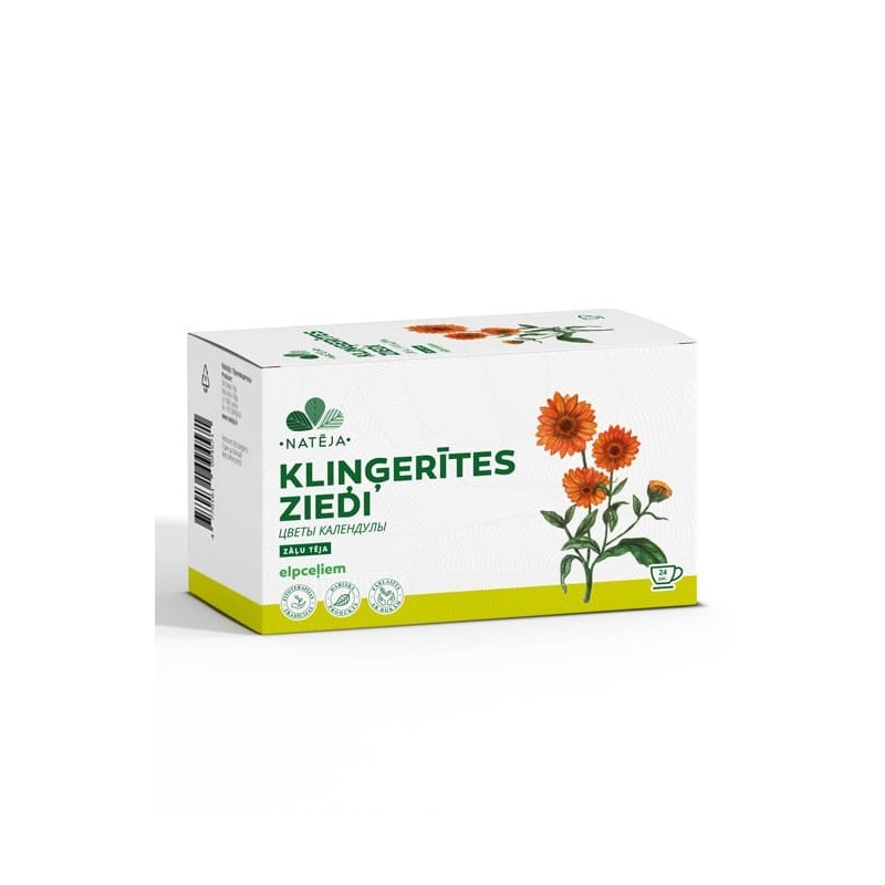 Natēja Kliņģerītes tēja, 24 gab.