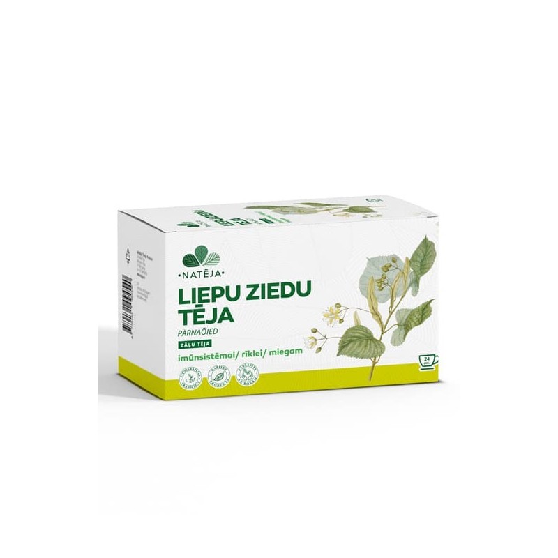 Natēja Liepu ziedu tēja, 24 gab.