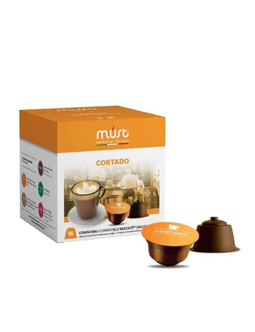 Kafija kapsulas Cortado Must Dolce Gusto®, 10 gab. Kafija kapsulas Cortado Must Dolce Gusto®, 10 gab.