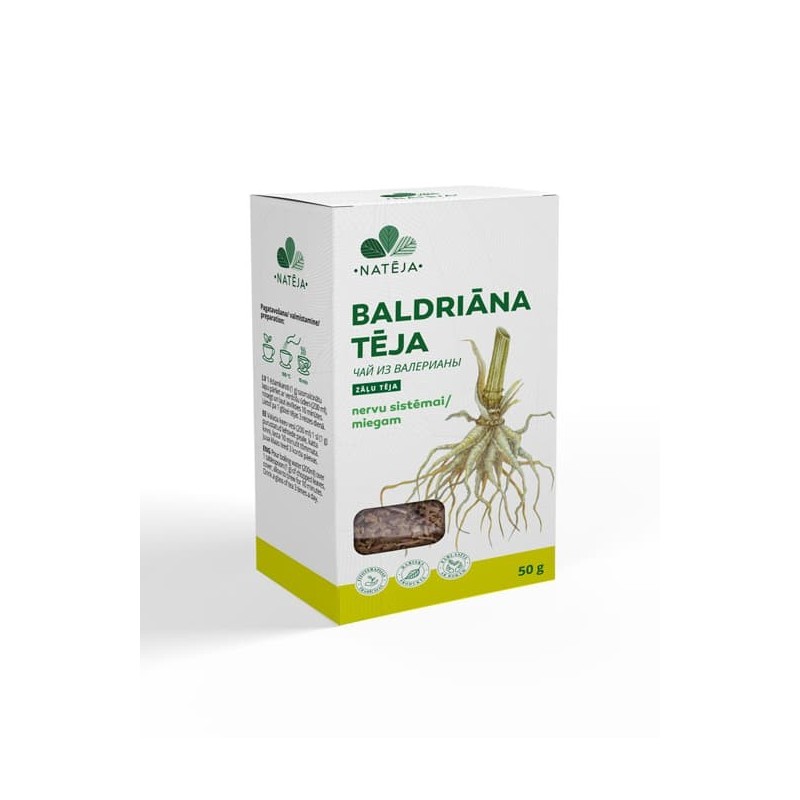 Baldriāna tēja Natēja, 50g