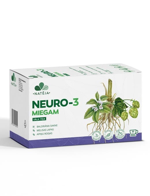 Neuro - 3 Miegam Natēja, 20 gab. Neuro - 3 Miegam Natēja, 20 gab.