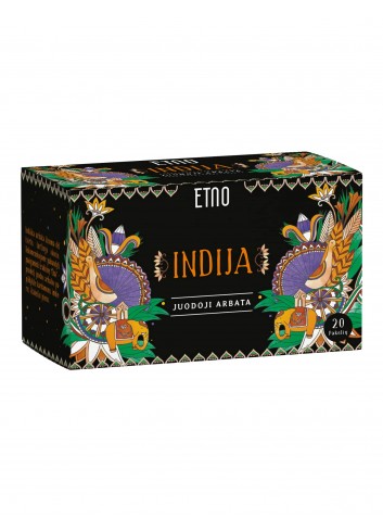 Melnā tēja Indija, ETNO, 20 gab.
