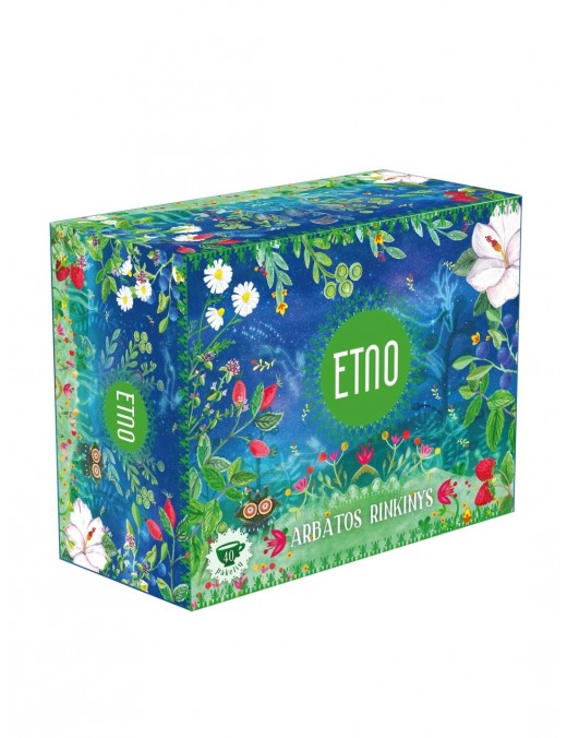 Tējas komplekts, ETNO, 40 gab. Tējas komplekts, ETNO, 40 gab.