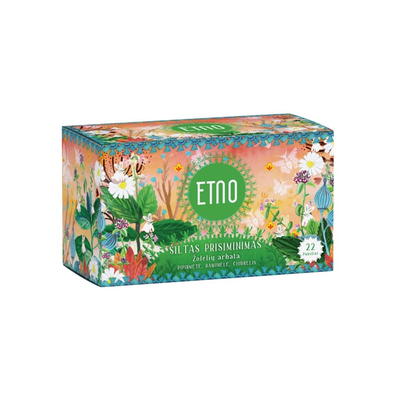 Tēja Siltās atmiņas ETNO, 22 gab.