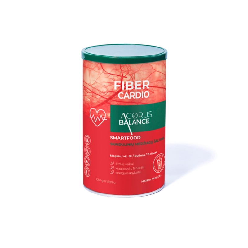 FIBER CARDIO, šķiedrvielas, 220g