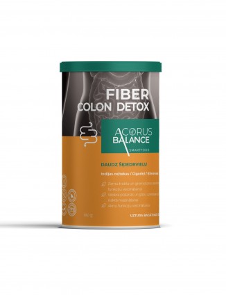 Šķiedrvielas FIBER COLON DETOX, 180g