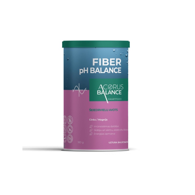 Šķiedrvielas FIBER pH BALANCE, 180g
