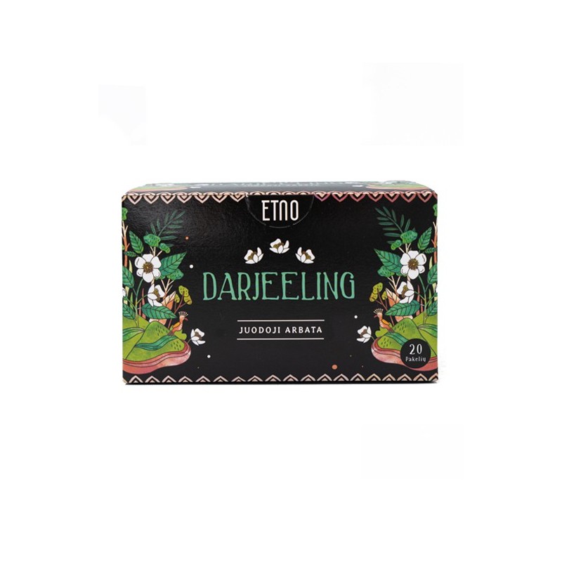 Melnā tēja Darjeeling, ETNO, 20 gab.
