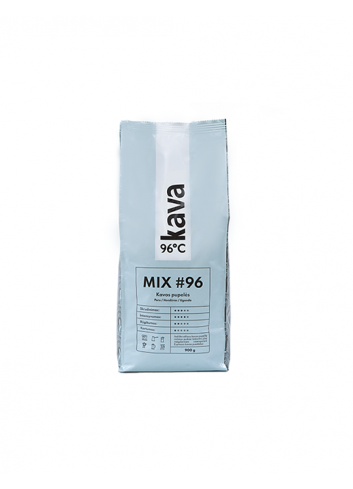 Grauzdētas kafijas pupiņas KAVA96°C, MIX96, 900 g