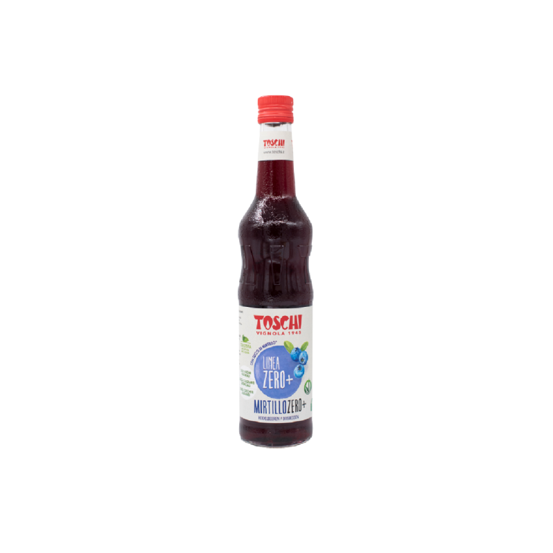 Mirtillo Zero+, melleņu koncentrāts TOSCHI, 560 ml