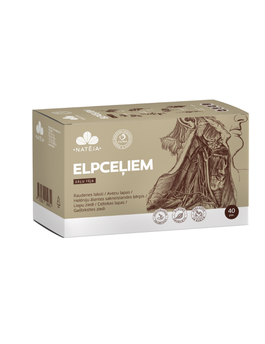 Tēja Elpceļiem, Natēja, 20 gab. Tēja Elpceļiem, Natēja, 20 gab.