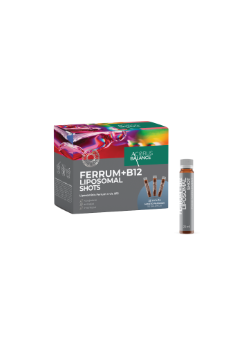 Ferrum + B12 Liposomal shots