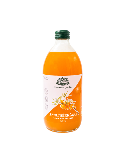 Smiltsērkšķu tējas koncentrāts