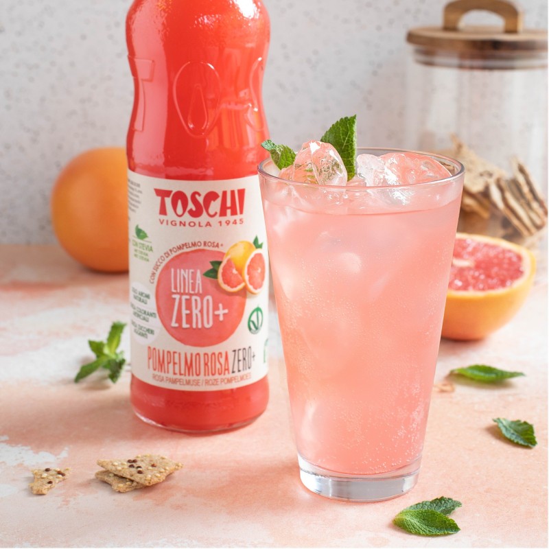 Pompelmo Rosa Zero+, greipfrūtu koncentrātsTOSCHI, 560 ml