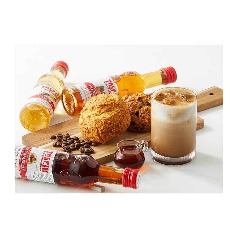 Caramello, karameļu garšas sīrups TOSCHI, 250 ml