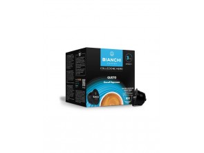 Kafijas kapsulas bez kofeīna BIANCHI Gusto Decaff Espresso, 16 gab.