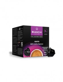 Kafijas kapsulas BIANCHI Gusto Arabica Espresso, 16 gab.