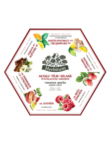 Augļu tēju izlase Herbitum, 60 gab.