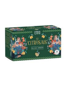 Zaļā tēja ar citrusaugļiem, ETNO, 20 gab.