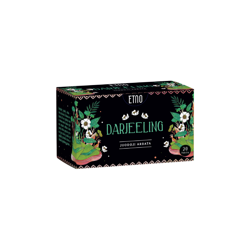 Melnā tēja Darjeeling, Etno, 20 gab.