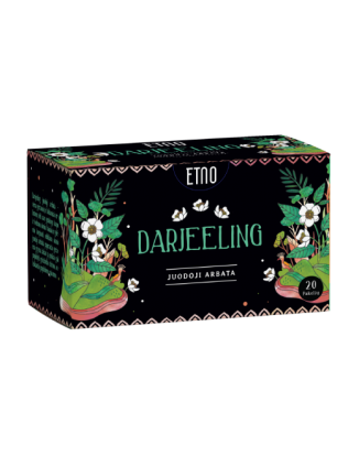 Melnā tēja Darjeeling, Etno, 20 gab.