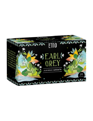Melnā tēja Earl Grey, Etno, 20 gab.