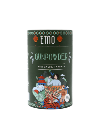 Zaļā tēja Gunpowder, Etno, beramā, ETNO, 80 g