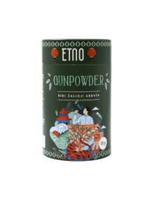 Zaļā tēja Gunpowder, Etno, beramā, 80 g