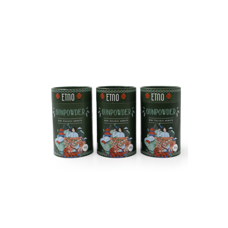 Zaļā tēja Gunpowder, beramā, ETNO, 80 g