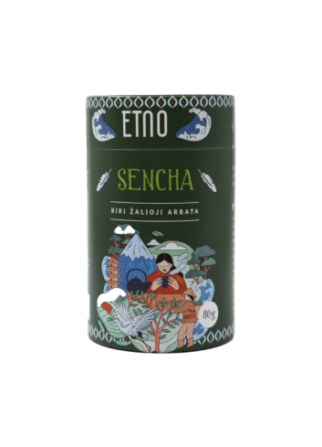 Zaļā tēja Sencha, beramā, ETNO, 80 g