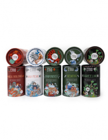 Beramo tēju komplekts, Etno, 5 gab.