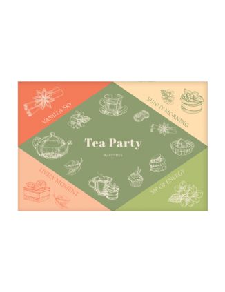 Tējas komplekts Tea Party, By Acorus, 60 gab.
