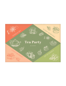Tējas komplekts Tea Party, By Acorus, 60 gab.