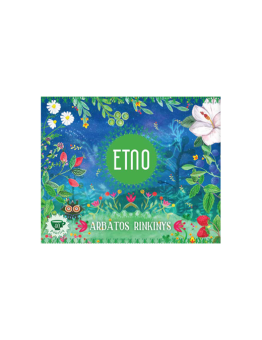 ETNO tēju komplekts, 40 gab.