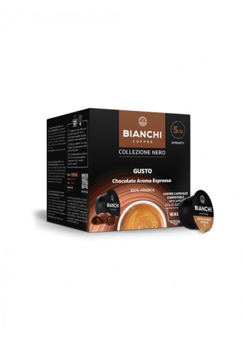 Kafijas kapsulas BIANCHI Nero Gusto Choco Aroma, Dolce Gusto®,16 gab.