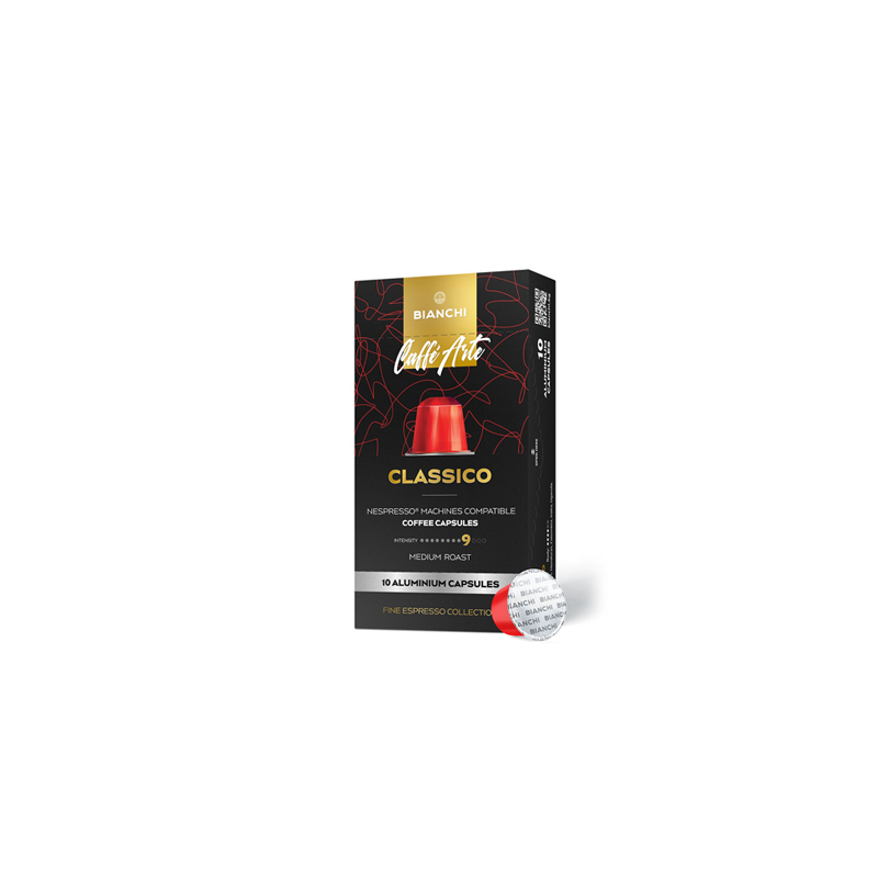 Kafijas kapsulas Bianchi Caffè Arte Classico coffee capsules NP, 10 gab.