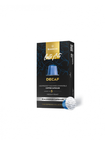 Kafijas kapsulas Bianchi Caffè Arte Decaf coffee capsules NP, 10 gab.