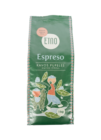 Kavos pupelės ESPRESO, ETNO, 1 kg