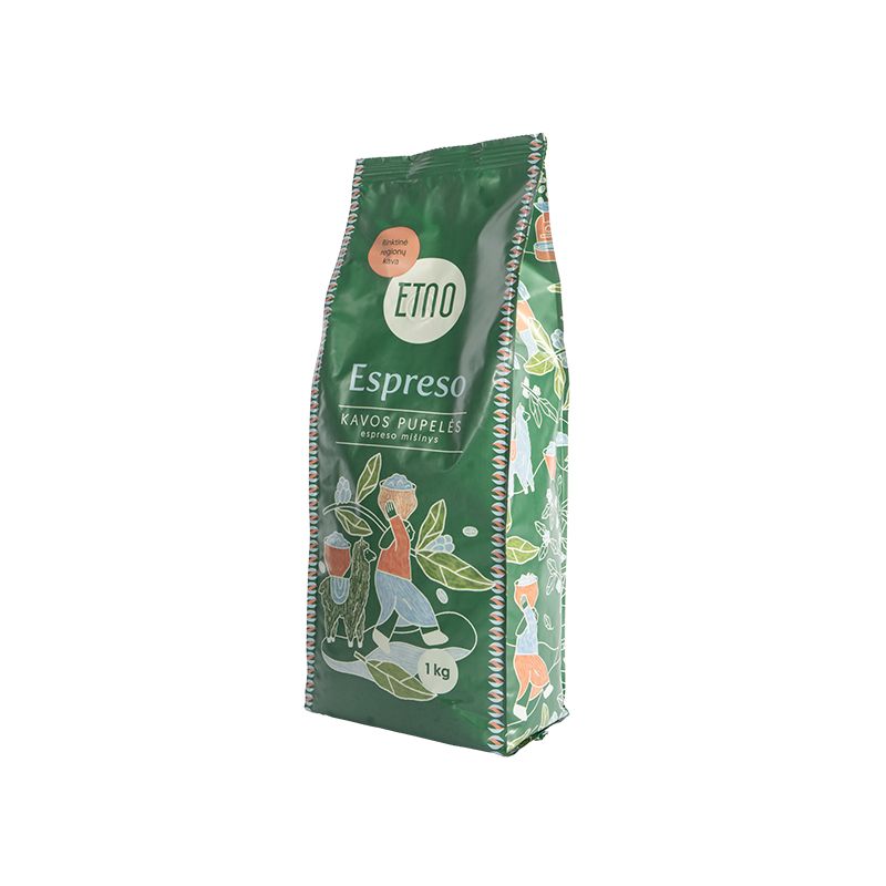 Espresso, kafijas pupiņas, ETNO, 1 kg