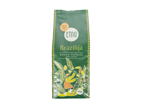 Kafijas pupiņas BRAZĪLIJA, ETNO, 1 kg