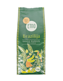 Kafijas pupiņas BRAZĪLIJA, ETNO, 1 kg
