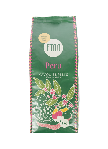 PERU, kafijas pupiņas, ETNO, 1 kg