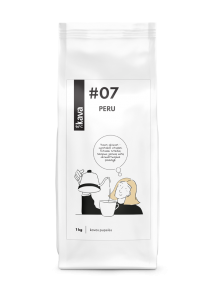 Grauzdētas kafijas pupiņas Kava96 Nr.7 PERU (HB MCM), 1 kg