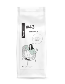 Skrudintos kavos pupelės KAVA96 Nr.43, ETHIOPIA (Yirgacheffe grade 2)