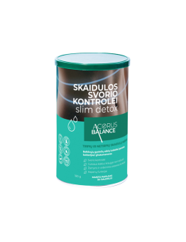 Uztura bagātinātājs FIBER SLIM DETOX, 180g