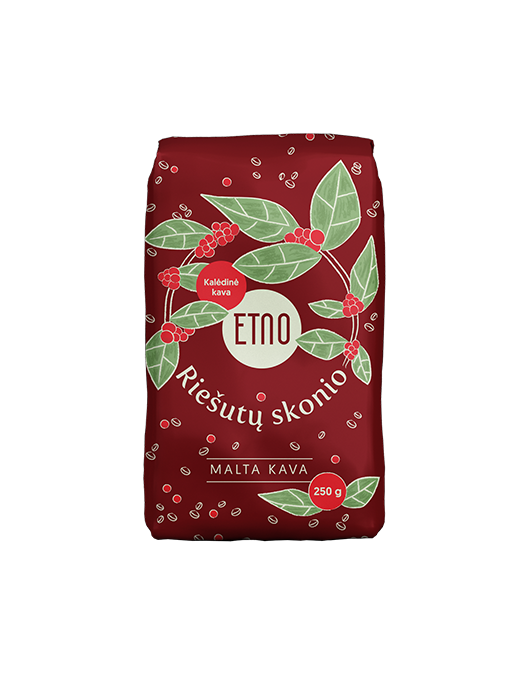 Maltā kafija ar riekstu garšu, ETNO, 250 g Maltā kafija ar riekstu garšu, ETNO, 250 g