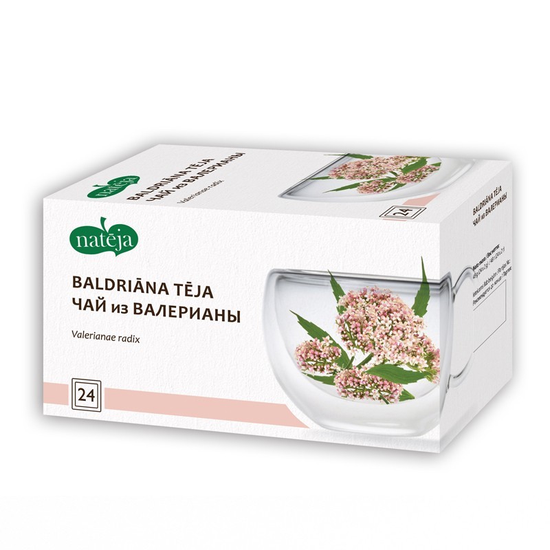 Baldriāna tēja Natēja, 24 gab.