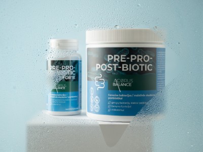 Labvēlīgās baktērijas/Pre-Pro-Post-biotic