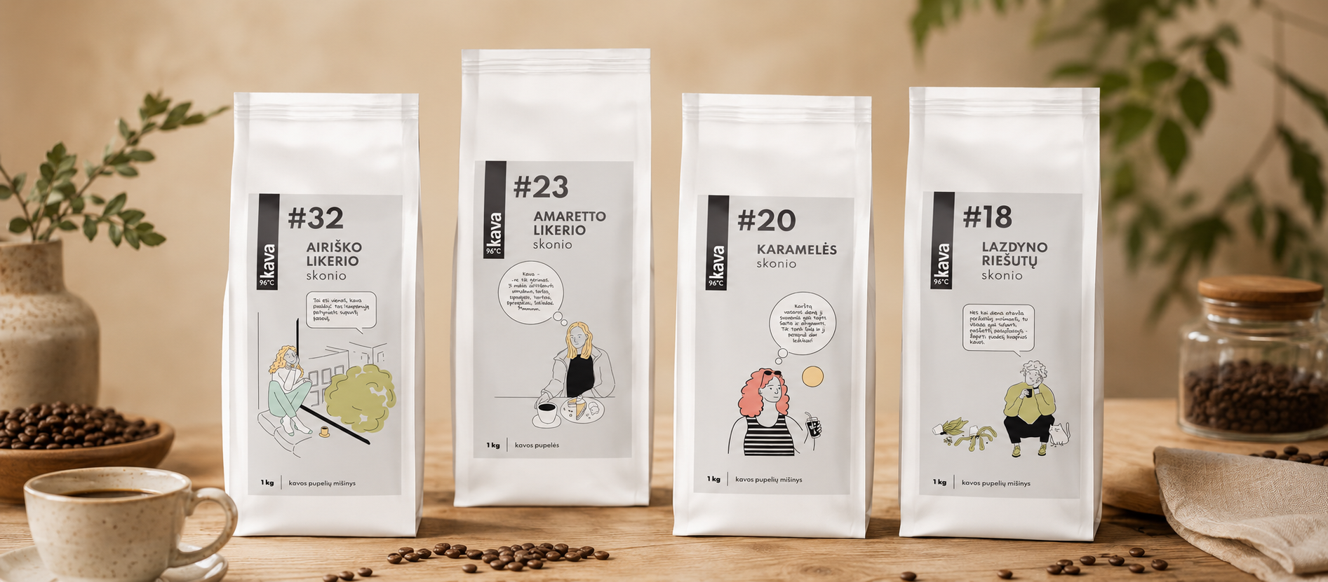 TOP aromatizētās kafijas pupiņas